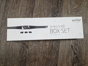 Helo box set with germanium stones Cutting edge fitness tracker Watch NEW